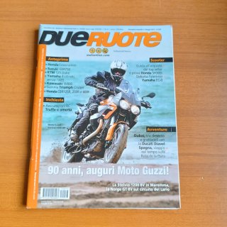 moto guzzi stelvio rivista dueruote 2011 honda cro