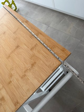 Carrito Auxiliar Cocina Bambú con Cajón