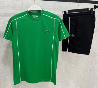 Conjunto Lacoste Verde y Negro