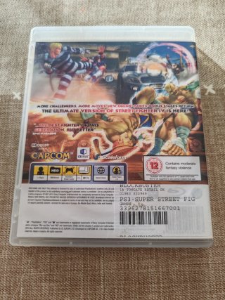 Super Street fighter IV 4 Ps3 PlayStation Pal Uk