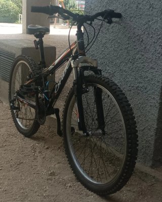 Bicicleta Orbea MX4 Negra 24" edad de 8 a 14 años