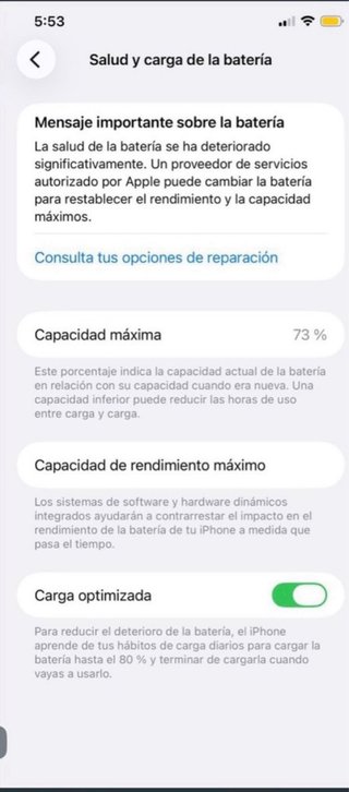 iPhone 11 Pro Max 64GB Negro con detalle