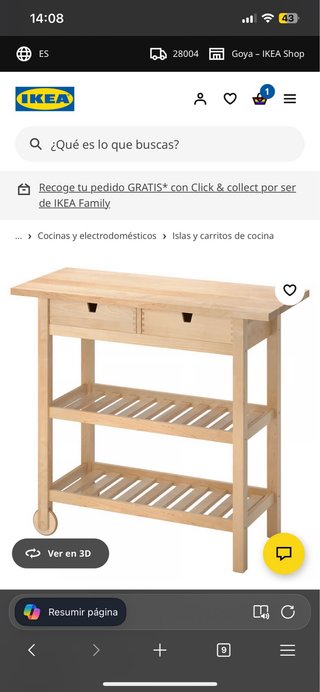 Mueble Cocina IKEA FÖRHÖJA