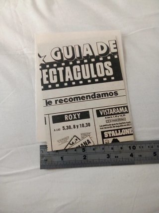 Recorte periódico La Guerra de las Galaxias