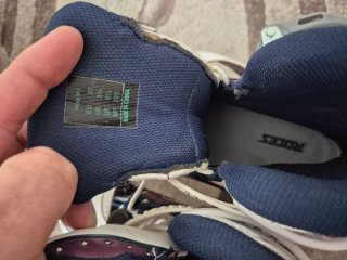 Patines en línea Ruedas Blancas y Moradas