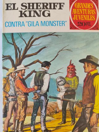 El sheriff King. 19 cómics. Grandes aventuras.