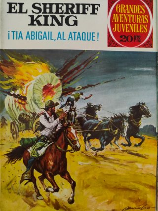 El sheriff King. 19 cómics. Grandes aventuras.