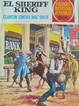 El sheriff King. 19 cómics. Grandes aventuras.