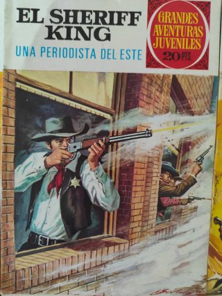 El sheriff King. 19 cómics. Grandes aventuras.