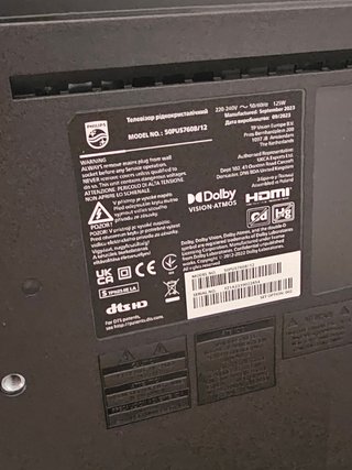 TV Philips 50 4K HDR10+