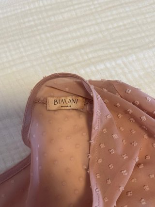 Blusa plumeti Bimani Talla Única Rosa Empolvada