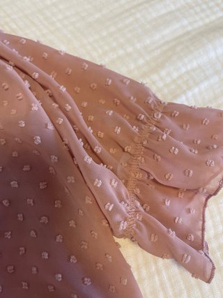 Blusa plumeti Bimani Talla Única Rosa Empolvada