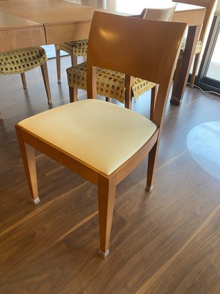 Mesa comedor extensible madera + 6 sillas