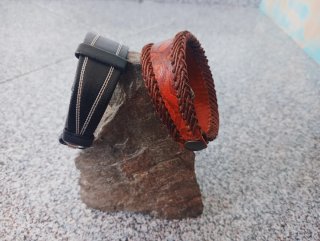 REGALO! Brazalete Cuero Hombre