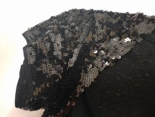 Top fiesta lentejuelas Zara Talla M