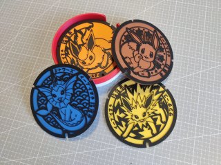 Set de Posavasos Evoluciones Eevee