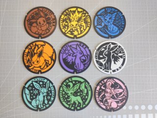 Set de Posavasos Evoluciones Eevee