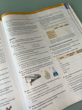 Física y química I, ESO.