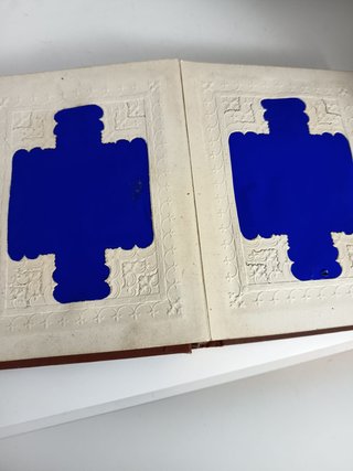 Álbum de Fotos Antiguo Victoriano 1900