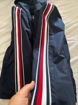 Chaqueta Tommy Hilfiger Azul con Rayas