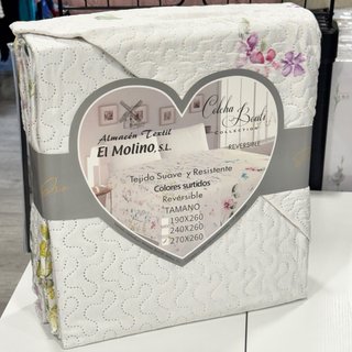 Colchas bouti doble estampado 160/180 cm