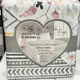 Colchas bouti doble estampado 160/180 cm