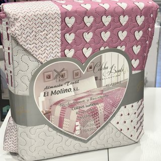 Colchas bouti doble estampado 160/180 cm