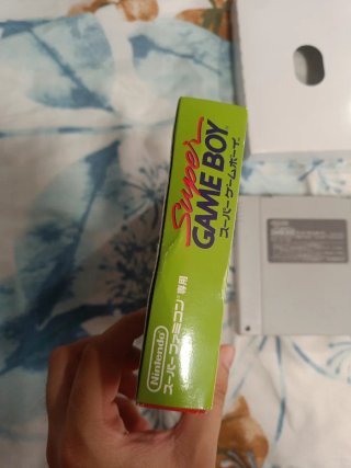 Super Game Boy super famicom con caja