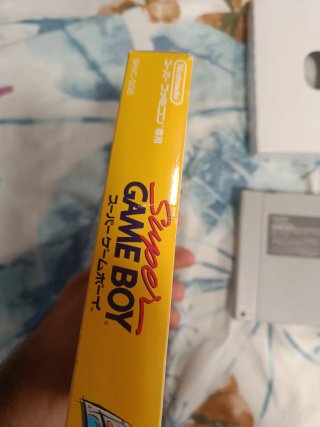 Super Game Boy super famicom con caja