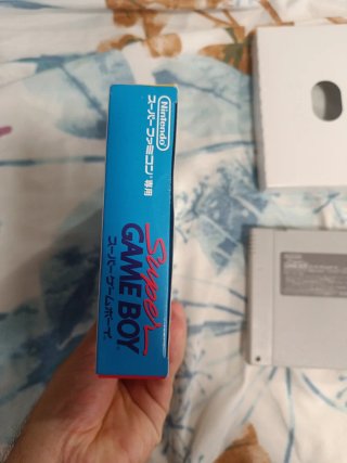 Super Game Boy super famicom con caja