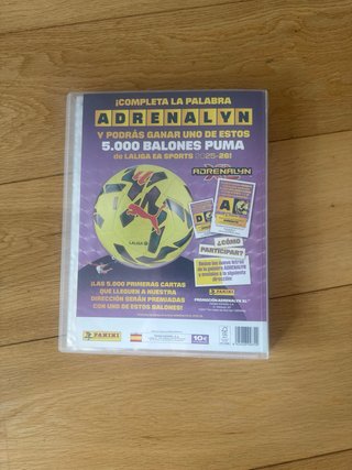 Álbum Panini Adrenalyn LaLiga Vacío