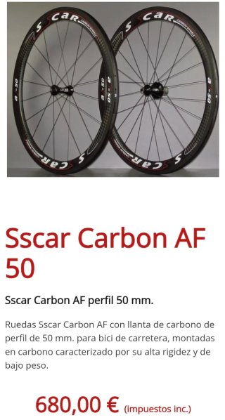 Bicicleta Ridley Orion Carbono Talla L