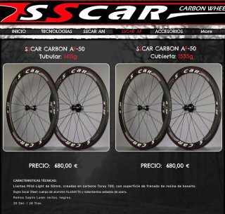 Bicicleta Ridley Orion Carbono Talla L