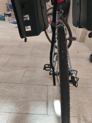Bicicleta Riverside para adulto con sillita