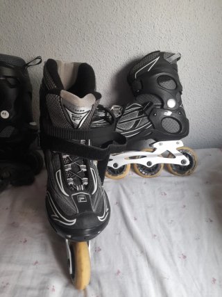 Patines en línea Fila negros