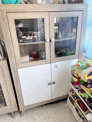 Conjunto 3 Muebles Salón Madera Clara
