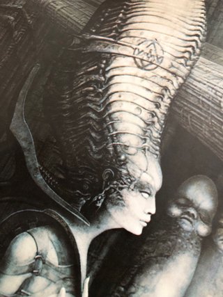 Póster HR GIGER Vintage año 1978
