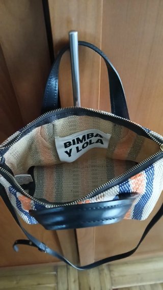 Bolso Bimba y Lola Beige y Naranja