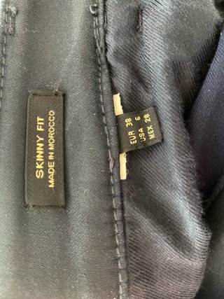 Pantalón Massimo Dutti Azul Marino