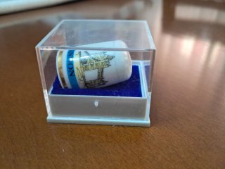 Dedal de porcelana de Londres