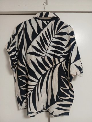 Camisa Mango Estampada Talla L