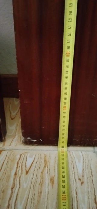 Puerta interior de madera