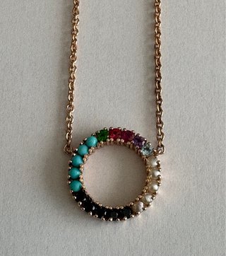 Colgante collar Tous Aro Multicolor