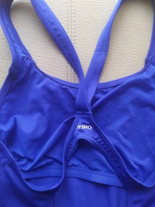 Bañador Oysho Deportivo Azul Mujer