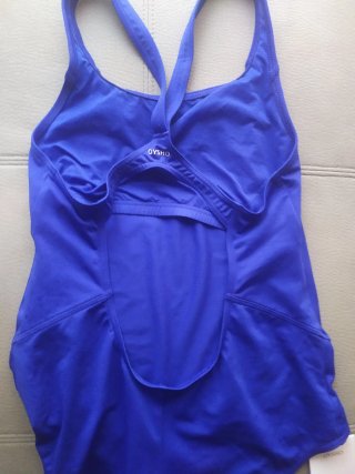 Bañador Oysho Deportivo Azul Mujer