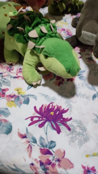 Lote de peluches de dinosaurios