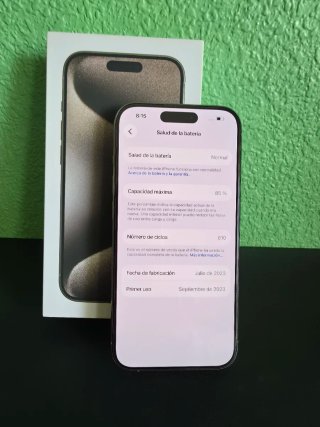 iPhone 15 Pro 128GB Blanco