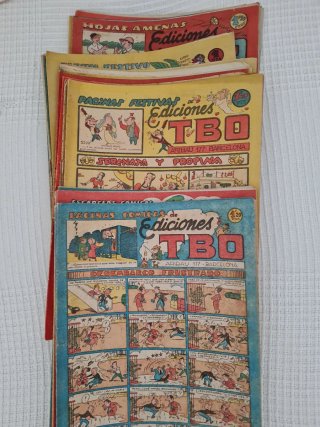 Lote 24 números Ediciones TBO