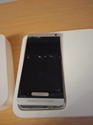 HTC One 801n Plata