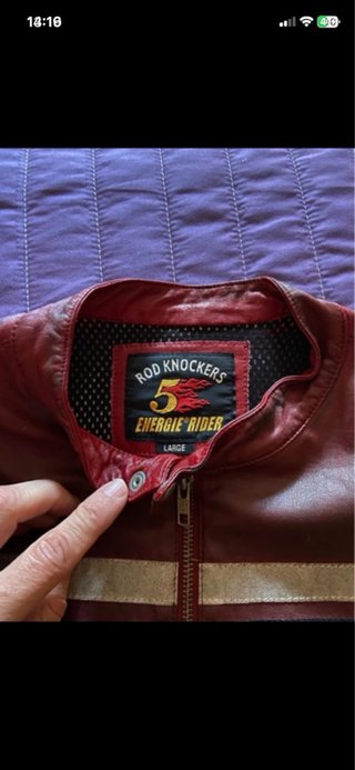 Cazadora Piel Energie Autentica Moto